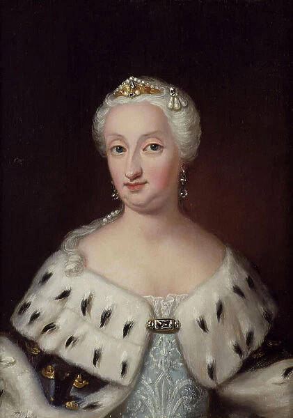 Ulrika Eleonora d.y. 1688-1741, Queen of Sweden, married to King Fredrik I, c1710. Creator: Ulrika Fredrika Pasch