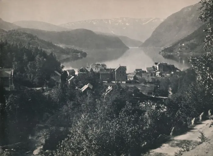 Framed Print : Ulvik, Hardanger, 1914. Creator: Unknown Framed Print : Ulvik, Hardanger, 1914. Creator: Unknown