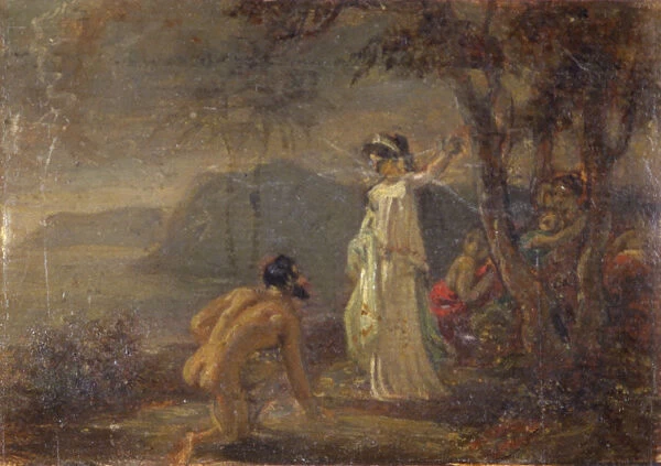 Ulysses and Nausicaa, c1772-1845. Artist: Robert Smirke