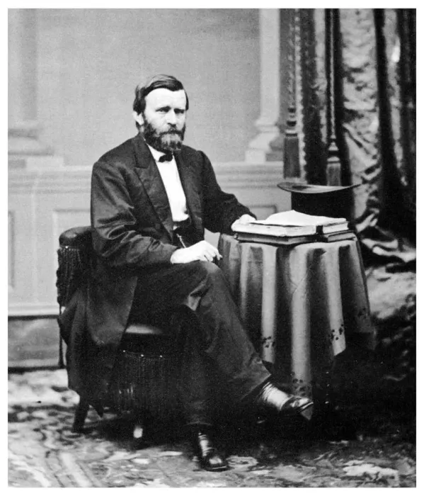 Framed Print : Ulyssess Grant, 18th President of the United States, c1869 (1955) Framed Print : Ulyssess Grant, 18th President of the United States, c1869 (1955)