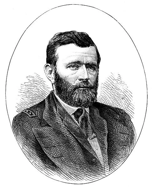 Ulyssess Grant, American general and 18th President of the United States, (1888)
