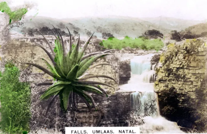 Framed Print : Umls Falls, South Africa, c1920s. Artist: Cavenders Ltd Framed Print : Umls Falls, South Africa, c1920s. Artist: Cavenders Ltd