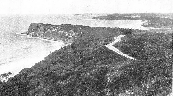 'Un aspect de la cote australienne dans la Nouvelle-Galles du sud; Les Terres Du Pacifique, 1914. Creator: Unknown