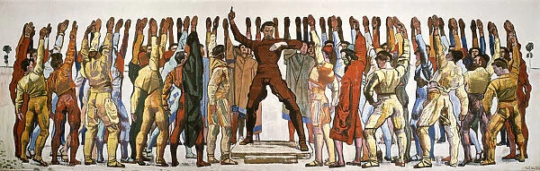 Unanimity (The oath). Second version, 1912-1913