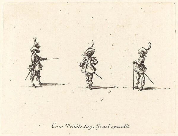 Unarmed Drill, 1634  /  1635. Creator: Jacques Callot