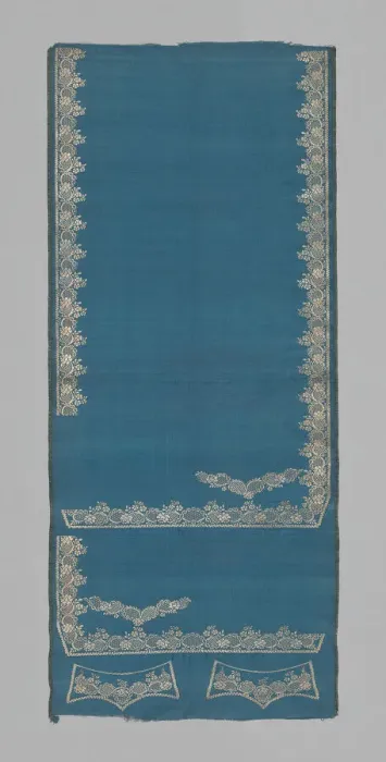 Framed Print : Uncut Waistcoat, France, 1750s / 60s. Creator: Unknown Framed Print : Uncut Waistcoat, France, 1750s / 60s. Creator: Unknown
