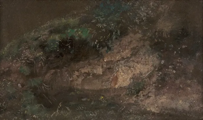 Framed Print : Undergrowth, ca. 1821. Creator: John Constable