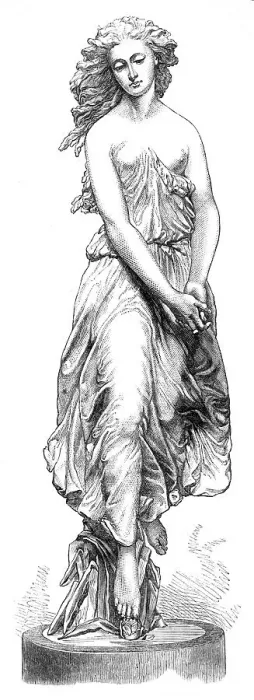 Framed Print : Undine, by A. Munro, in the Royal Academy Exhibition, 1869. Creator: Unknown Framed Print : Undine, by A. Munro, in the Royal Academy Exhibition, 1869. Creator: Unknown