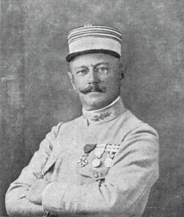 Framed Print : Une Citation Touchante; Le colonel Priou, 1916. Creator: Unknown Framed Print : Une Citation Touchante; Le colonel Priou, 1916. Creator: Unknown