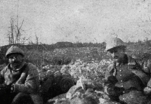 Une semaine de combats sur la rive gauche de la Meuse; 15 mars (17 h. 30)... 1916. Creator: Unknown