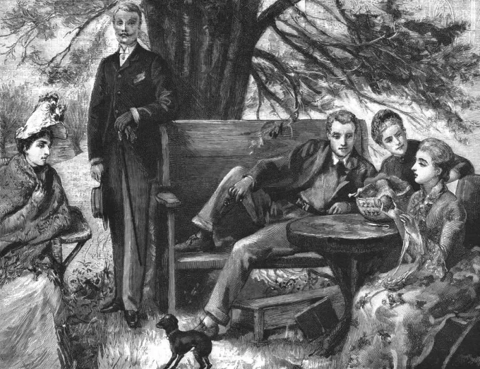 Framed Print : That Unfortunate Marriage, by Francis Eleanor Trollope, You will all be sorry to lose Miss Cheffi Creator: Sydney Prior Hall Framed Print : That Unfortunate Marriage, by Francis Eleanor Trollope, You will all be sorry to lose Miss Cheffi Creator: Sydney Prior Hall