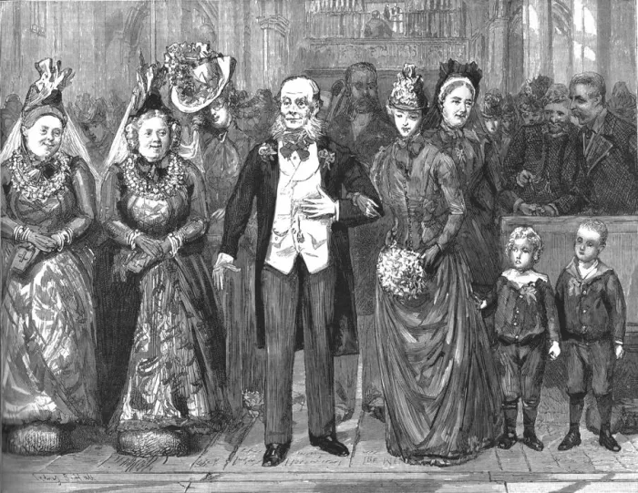Framed Print : That Unfortunate Marriage, by Francis Eleanor Trollope;As to Uncle Jo, the honour nearly overpo Creator: Sydney Prior Hall Framed Print : That Unfortunate Marriage, by Francis Eleanor Trollope;As to Uncle Jo, the honour nearly overpo Creator: Sydney Prior Hall