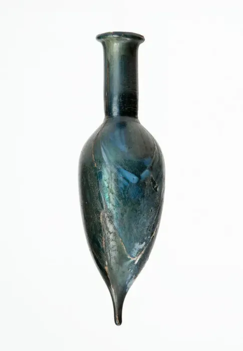 Framed Print : Unguent Bottle with Pointed Base, 1st century. Creator: Unknown Framed Print : Unguent Bottle with Pointed Base, 1st century. Creator: Unknown