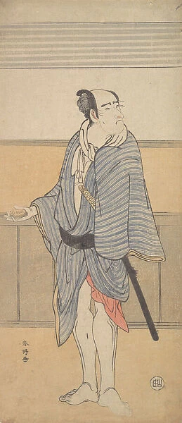 An Unidentified Actor, ca. 1790. Creator: Katsukawa Shunko