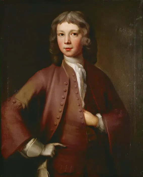 Framed Print : Unidentified boy, 1730-1739. Creator: Unknown Framed Print : Unidentified boy, 1730-1739. Creator: Unknown