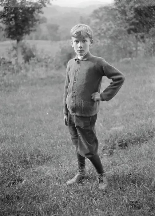 Framed Print : Unidentified child, standing outdoors, between 1896 and 1942. Creator: Arnold Genthe Framed Print : Unidentified child, standing outdoors, between 1896 and 1942. Creator: Arnold Genthe