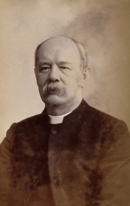 Framed Print : Unidentified clergyman, c1860s. Creator: TC Turner & Company Framed Print : Unidentified clergyman, c1860s. Creator: TC Turner & Company