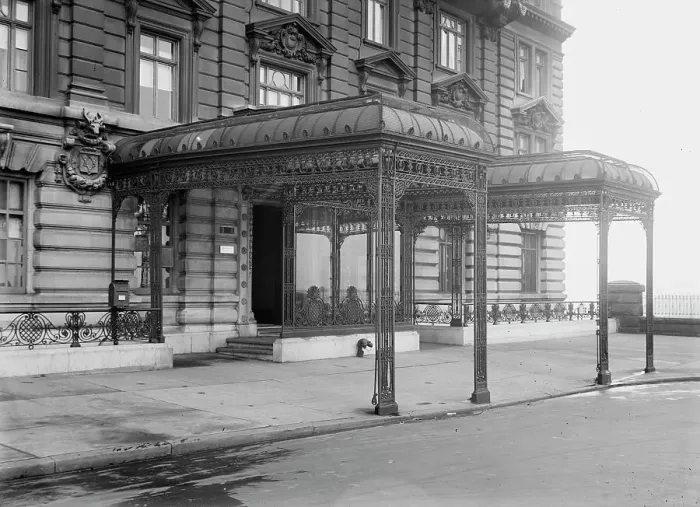 Framed Print : unidentified entrance to bldg. Rasch Studio, between c1910 and c1915. Creator: Bain News Service Framed Print : unidentified entrance to bldg. Rasch Studio, between c1910 and c1915. Creator: Bain News Service