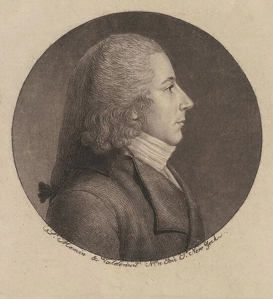Unidentified Man, 1796-1797. Creator: Charles Balthazar Julien Fé