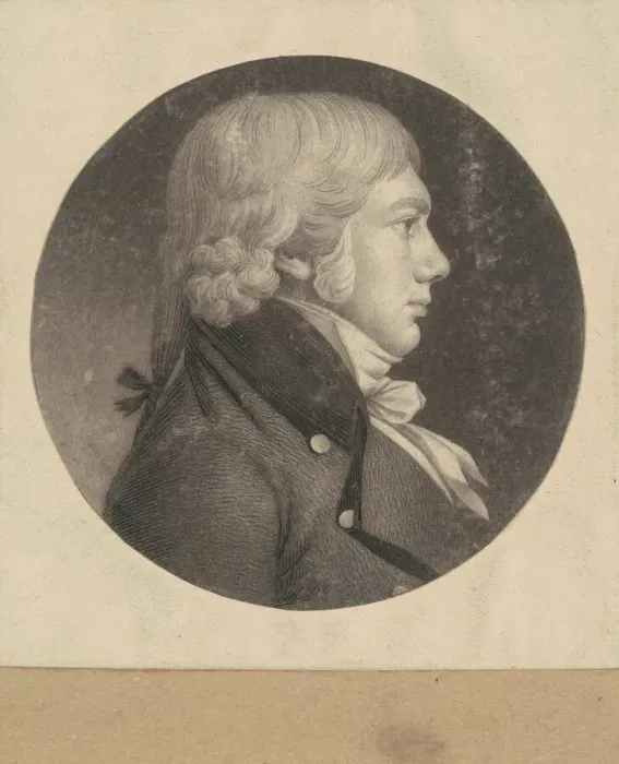 Framed Print : Unidentified Man, 1798-1803. Creator: Charles Balthazar Julien Fé