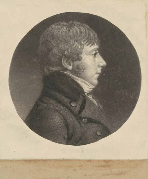 Framed Print : Unidentified Man, 1798-1803. Creator: Charles Balthazar Julien Fé Framed Print : Unidentified Man, 1798-1803. Creator: Charles Balthazar Julien Fé