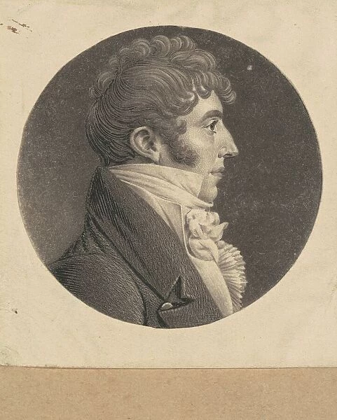Unidentified Man, 1807-1808. Creator: Charles Balthazar Julien Fé