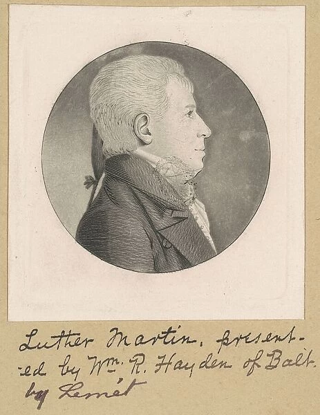 Unidentified Man, c. 1800. Creator: Charles Balthazar Julien Fevret de Saint-Mé