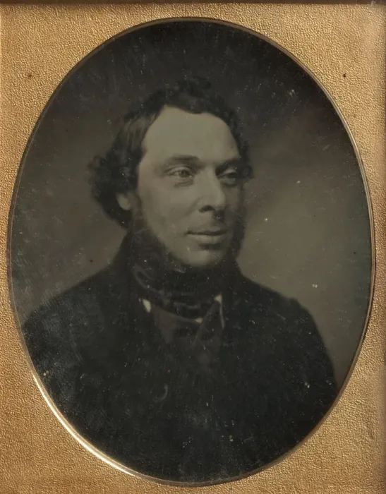 Framed Print : Unidentified Man, ca. 1850. Creator: Unknown Framed Print : Unidentified Man, ca. 1850. Creator: Unknown
