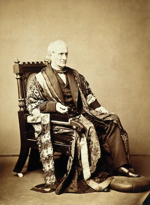 Framed Print : An unidentified man, late 19th century. Creator: Moira & Haigh Framed Print : An unidentified man, late 19th century. Creator: Moira & Haigh
