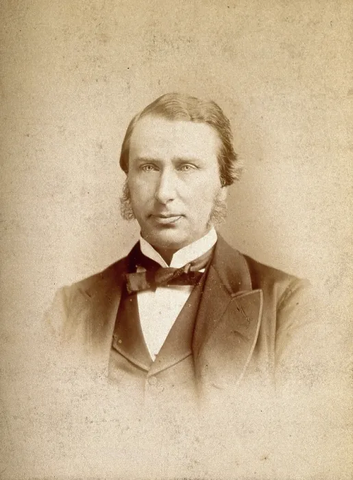 Framed Print : An unidentified man, possibly called Langton, c1880s. Creator: Boning and Small Framed Print : An unidentified man, possibly called Langton, c1880s. Creator: Boning and Small