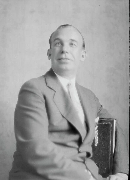 Unidentified man, possibly Mr. Armand T. Nichols, portrait photograph, between 1911 and 1942. Creator: Arnold Genthe