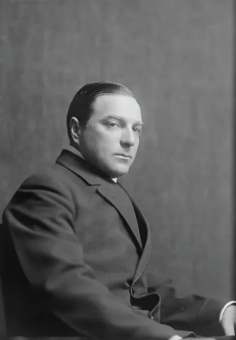 Framed Print : Unidentified man, possibly Mr. Jacques Greenberg, portrait photograph, (1917?). Creator: Arnold Genthe Framed Print : Unidentified man, possibly Mr. Jacques Greenberg, portrait photograph, (1917?). Creator: Arnold Genthe