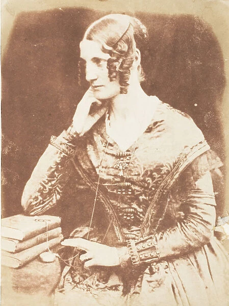 Unidentified Woman, 1843-47. Creators: David Octavius Hill, Robert Adamson