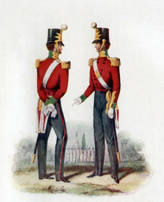 Framed Print : Uniform of the 19th Regiment, 1848 (1904) Framed Print : Uniform of the 19th Regiment, 1848 (1904)