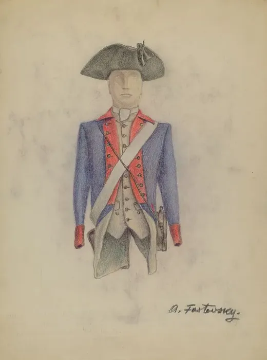 Framed Print : Uniform, c. 1936. Creator: Aaron Fastovsky Framed Print : Uniform, c. 1936. Creator: Aaron Fastovsky