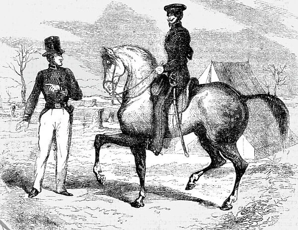 Uniform of the Melbourne policemen, 1854. Creator: Unknown