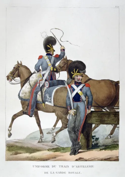 Framed Print : Uniform of a regiment of horse artillery train of the royal guard, France, 1823. Artist: Charles Etienne Pierre Motte Framed Print : Uniform of a regiment of horse artillery train of the royal guard, France, 1823. Artist: Charles Etienne Pierre Motte