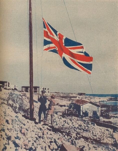 The Union Jack Flies Over Tobruk, 1942