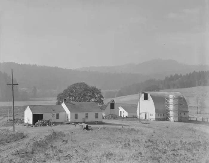 Framed Print : Unit no. 32 of Yamhill farms, Oregon, 1939. Creator: Dorothea Lange Framed Print : Unit no. 32 of Yamhill farms, Oregon, 1939. Creator: Dorothea Lange