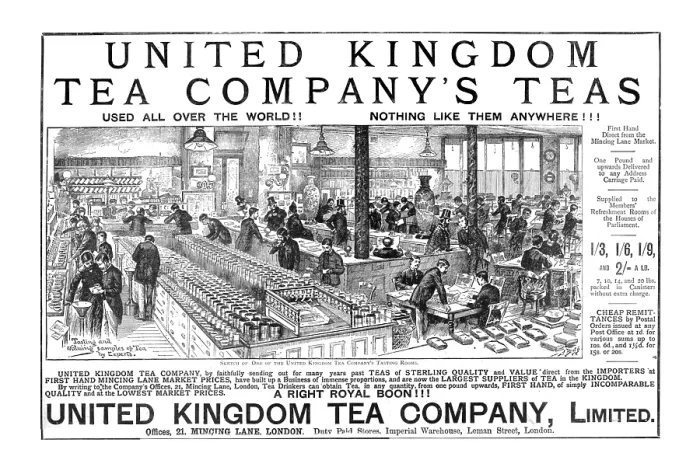 Framed Print : United Kingdom Tea Company's Teas; One of the Tasting Room's, 1890 Framed Print : United Kingdom Tea Company's Teas; One of the Tasting Room's, 1890