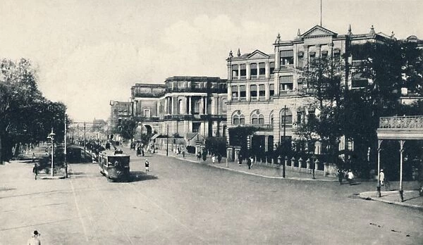 United Services Club, Chowringhee Road, Calcutta, early 20th century. Creator: Unknown