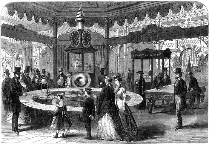 Framed Print : The United States section of the Paris International Exhibition, 1867 Framed Print : The United States section of the Paris International Exhibition, 1867