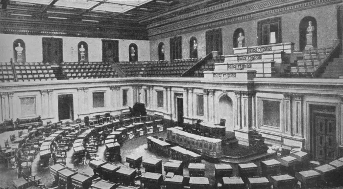 Framed Print : The United States Senate, Washington, 1915 Framed Print : The United States Senate, Washington, 1915