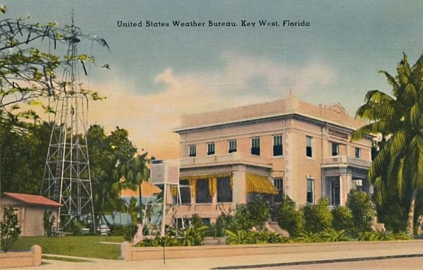 United States Weather Bureau, Key West, Florida, c1940s