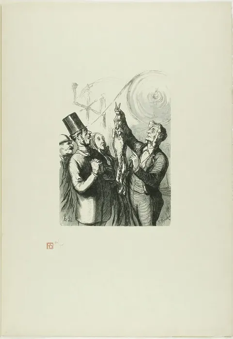 Framed Print : At the Universal Exhibition: The producer of felt hats. Here you can see a l... 1867, printed 1920. Creator: Charles Maurand Framed Print : At the Universal Exhibition: The producer of felt hats. Here you can see a l... 1867, printed 1920. Creator: Charles Maurand