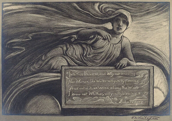 Into the Universe, late 19-early 20th century. Creator: Elihu Vedder
