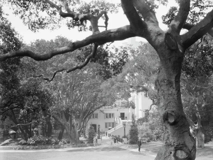 Framed Print : University of California at Berkeley views, 1927 Creator: Arnold Genthe Framed Print : University of California at Berkeley views, 1927 Creator: Arnold Genthe