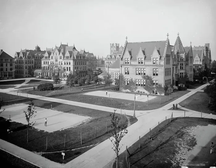 Framed Print : University of Chicago, Ill. (c1907?). Creator: Unknown Framed Print : University of Chicago, Ill. (c1907?). Creator: Unknown