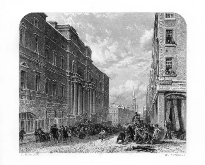 Framed Print : The University of Edinburgh, Scotland, 1870. Artist: W Forrest Framed Print : The University of Edinburgh, Scotland, 1870. Artist: W Forrest