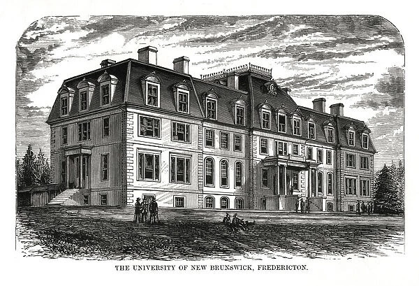 The University of New Brunswick, Fredericton, Canada, 19th century